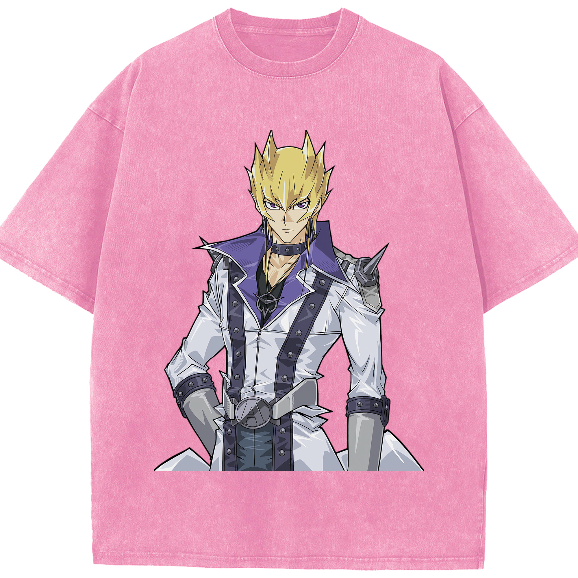 （画像用） 遊☆戯☆王 Yu-Gi-Oh! 綿100% ヴィンテージ風 半袖Tシャツ（フロントプリント）